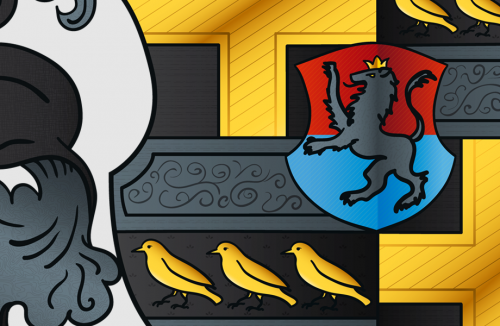 Vektorisiertes Wappen: Detail 3